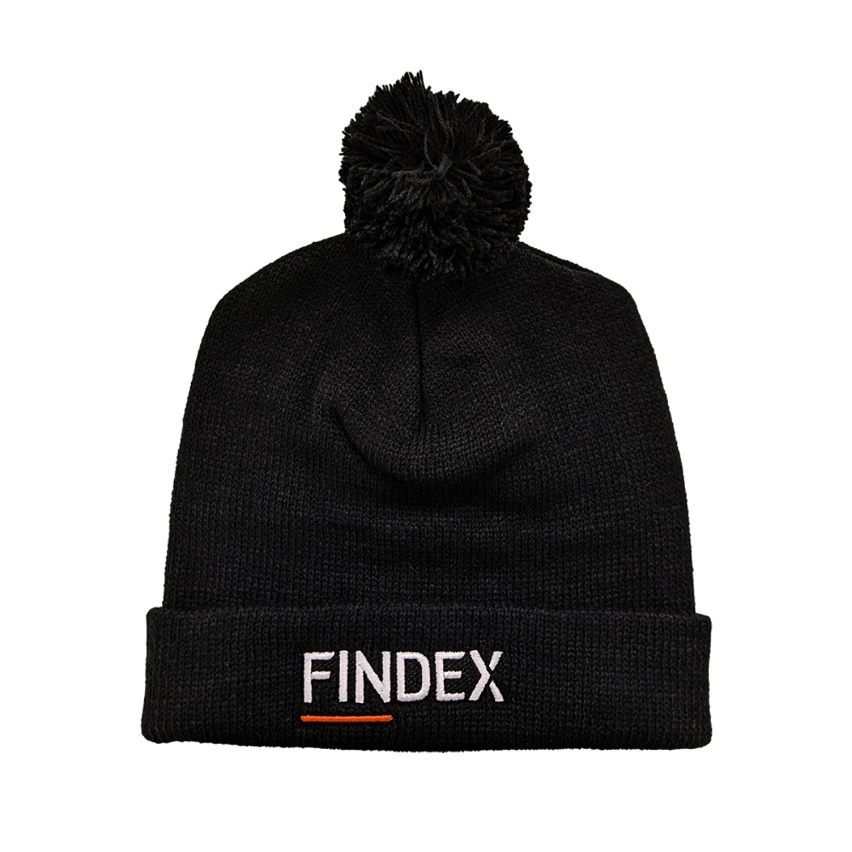 Picture of Findex Solid Pom Pom Beanie - Black